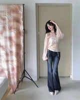 selburn low bootcut denim pants