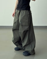 Doblen Rivet Balloon Cotton Pants