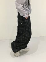 [Ritcore MADE] Mini Dot Wide Denim Pants (2c)