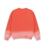 Gradient Dyed Logo Sweatshirt Orange