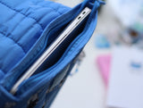 Padded Pouch Laptop Tablet Pouch White Dog