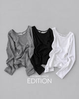 MADE. スイッチ ディープ バックストラップ Tシャツ