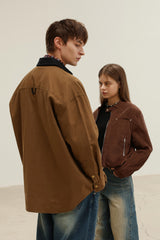 CORDUROY POINT RIDER JACKET