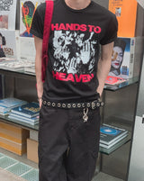 Heaven Graphic Lettering Short Sleeve T-shirt