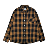 A-ekid overfit check pocket shirt