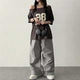 Deronspan Unbal Shoulder Boxy Fit Short Sleeve Tee