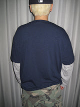 レイヤード ダブルスリーブ ロングスリーブ Tシャツ(3c)