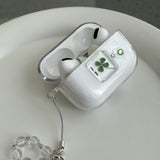 [made]glass clover ver  resin airpod case