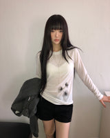 Eron Flower Long-Sleeve T-Shirt