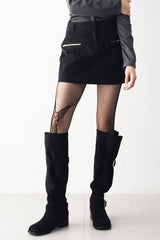 Eden zipper pants skirt