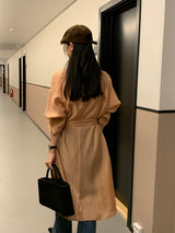 Lessder Organza ベルトドレス