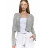 Summer Cardigan Gray
