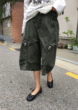 ピンター ポケット バミューダパンツ