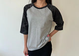 camo raglan tee