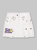 Multipass Cargo MiniSkirt (White)