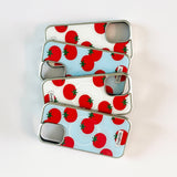 [MADE]little tomato Standard Glass phonecase WHITE, BLUE