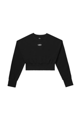 CROPPED TOP DN LOGO SWEATSHIRT