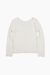 Destroy v-neck knit
