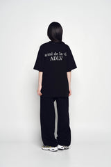 25SS オーバーサイズジョガーパンツ ブラック
