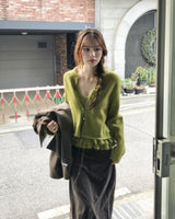 hattie frill bustier top + soft CD