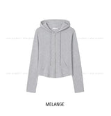 Mayville Basic Slim Hood Zip-Up