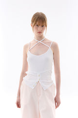 EVAN SLEEVELESS TOP / WHITE