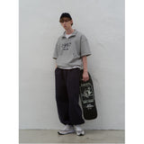 1997 スケート 1/2 ハーフ ジップアップ T シャツ