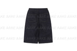 LETTERING DOUBLE-KNEE BERMUDA