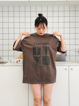 VENTIQUE ピグメントダークエンジェルTシャツ2color