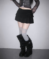 ash ruffle mini sk (3colors)