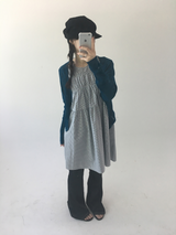リヨセルインディゴブーツカットパンツ (1color)