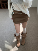 Rustle Buckle Strap Soft Slouch Suede Long Boots
