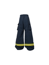 RELABEL Three-Dimensional Composition (Construction) Stacked Large Pocket Fire Reflective Strip Nylon Workwear Casual Pants