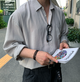 Hyper Essential Overfit Linen Shirt