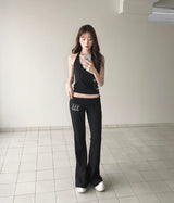 keep silver stud halter top