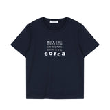 アルファベットコルカT　ネイビー