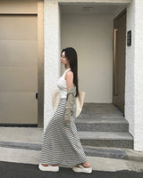[MADE] Maxi-Striped Long Skirt