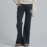 Stripe Bootscut (Navy)