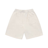 24FW UPSIDE DOWN BASIC LOGO SHORT PANTS CREAM