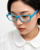 DOT SQUARE GLASSES (2COLOR)