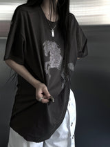 horse beads overfit T (2color)