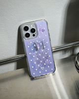 DOT JELLY Gel Hard Slim Phone Case - Purple