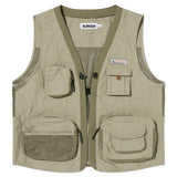 UTILITY STRING POCKET VEST [LIGHT OLIVE]