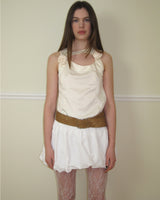 BUBBLE SKIRT WHITE