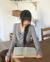 Hitol Lace All-in-One Shirring Dress T-shirt