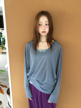 Cinnamon Summer V-neck Knit (6color)
