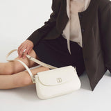 Senoir Flap Cross Bag Small Ivory