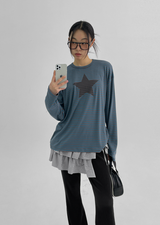 [MADE] ラクトストライプ長袖Tシャツ