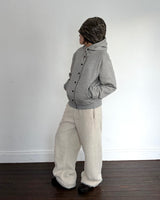 Shear Button Hoodie
