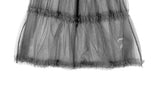 Omin Tiered Frill Layered Tulle Midi Skirt